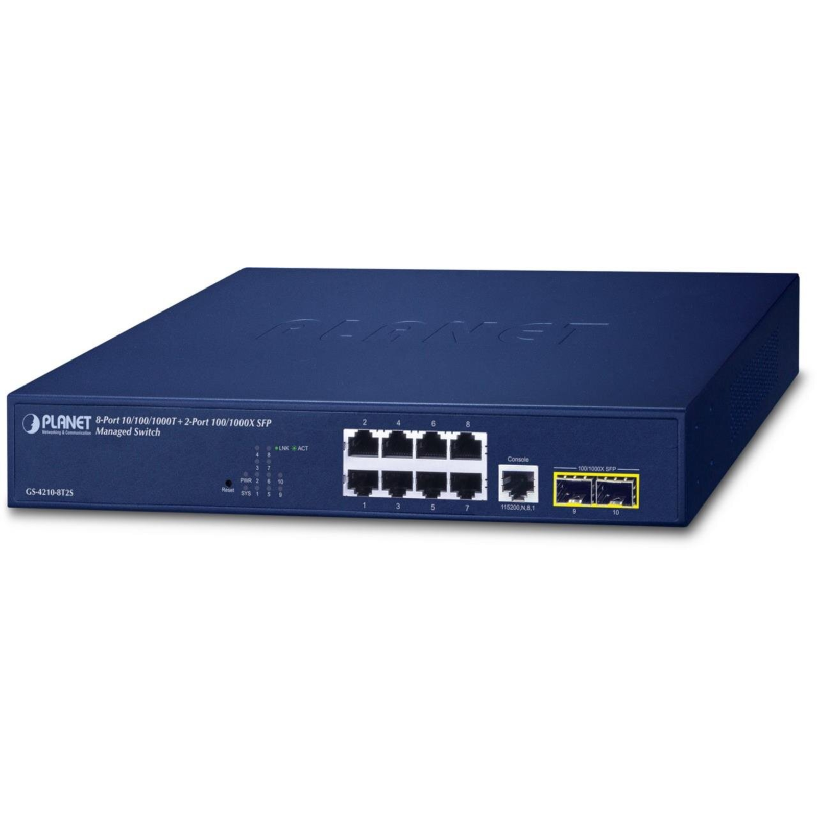 Planet GS-4210-8T2S 8-Port Switch