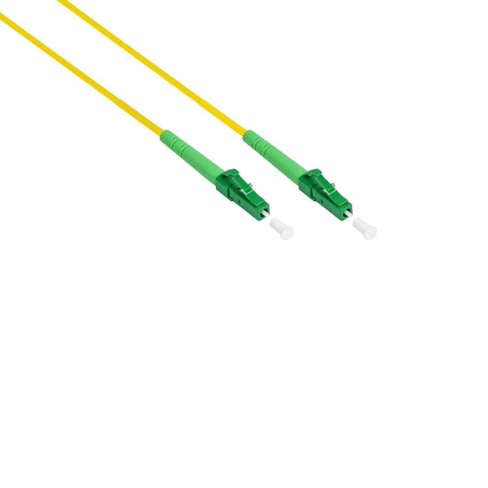 Good Connections Patch Cable Fibre Optic Simplex OS2 Singlemode 9/125 LC APC LSZH 1m Single Or