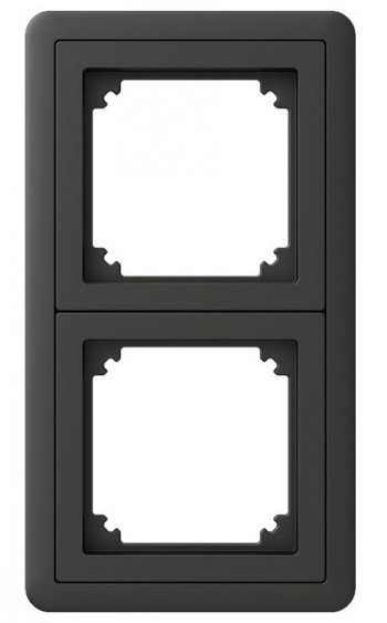 SCHNEIDER ELECTRIC EXXACT 2-G FRAME W REM ADAPT 7 ANTH