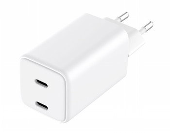OLOS WALL CHARGER PD/PPS 2XUSB-C GAN 65W
