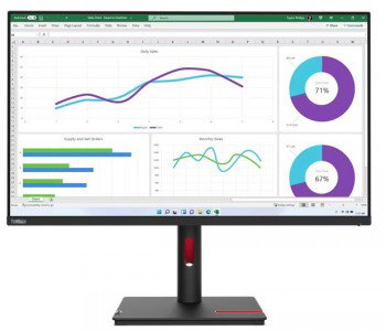LENOVO THINKVISION T32H-30/ 31.5 QHD (2560X1440) IPS DISPLAY/ ANTI-GLARE/ 16:9/ 60HZ/ HDMI/ DP/ RJ-45/ UCB-C (90W)/ 3Y