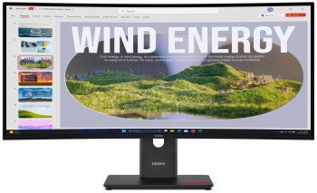 LENOVO 34 T34WD-40 CURVED WQHD 21:9 120HZ HDMI/DP/USB-C(96W)/RJ45