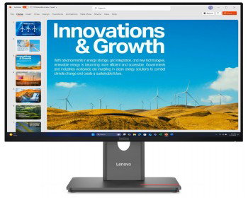 LENOVO 23.8 P24QD-40 QHD IPS 16:9 120HZ DP/HDMI/USB-C(140W)/RJ45