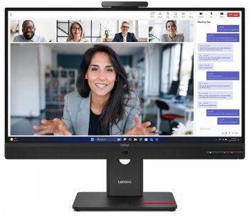 LENOVO 27 T27QD-4V QHD IPS 16:9 120HZ HDMI/DP/USB-C(100W)/RJ45/WEBCAM/SPEAKERS