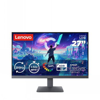 LENOVO LOQ 27-10 27 FHD (1920X1080) WLED IPS PANEL/300NITS/200HZ/0.5MS/2X HDMI 2.1/DP 1.4 (3YEAR WARRANTY)