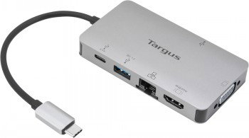 Targus DOCK419 Wired USB 3.2 Gen 1 (3.1 Gen 1) Type-C Grey