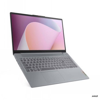 LENOVO IDEAPAD SLIM 3 RYZEN 5 5625U/15.6 FHD (1920X1080) IPS 300NITS ANTI-GLARE/8GB/256GB SSD/SD CARD READER/W11H/ENG (ARCTIC GREY) (NO POWER ADAPTER)