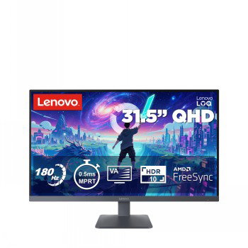 LENOVO LEGION LOQ 32Q-10 31.5 QHD WLED (2560X1440) VA/180HZ/300NITS/0.5MS/2X HDMI 2.1/DP 1.4 (3YEAR WARRANTY)