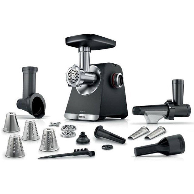 Bosch Serie 6 mincer 2100 W Black, Silver