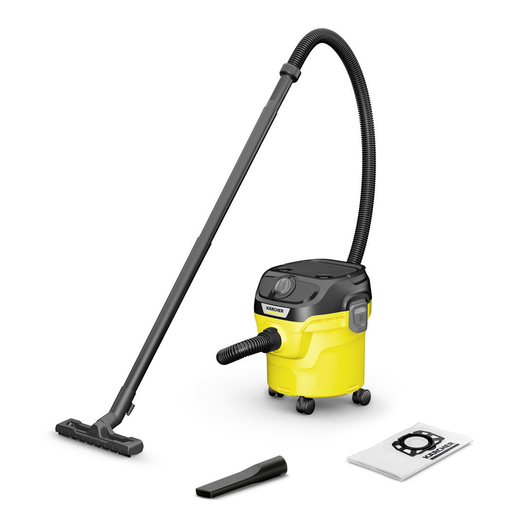Krcher 1.628-401.0 dust extractor Black, Yellow 12 L 1000 W