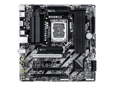 GIGABYTE B860M DS3H Motherboard - Intel Core Ultra Series CPUs, 5+1+2+1 Phases VRM, up to 9066MHz DDR5, 1xPCIe 5.0 + 1xPCIe 4.0 M.2, 2.5GbE LAN, USB 3.2 Gen 2