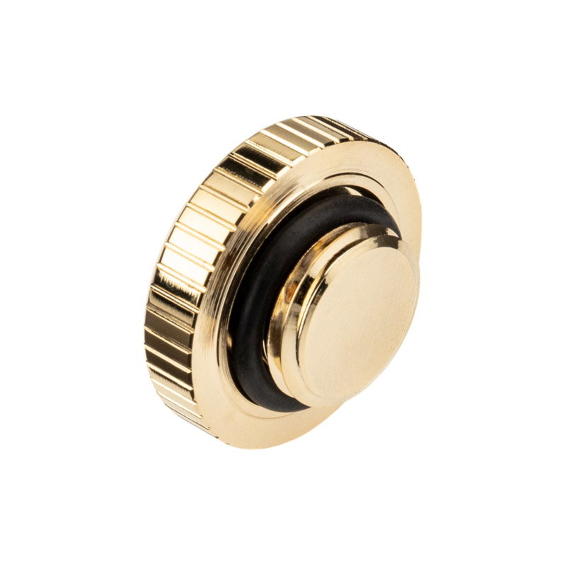 EK Water Blocks EK-Quantum Torque Verschlussstopfen G1/4 inches - with EKWB Logo, gold