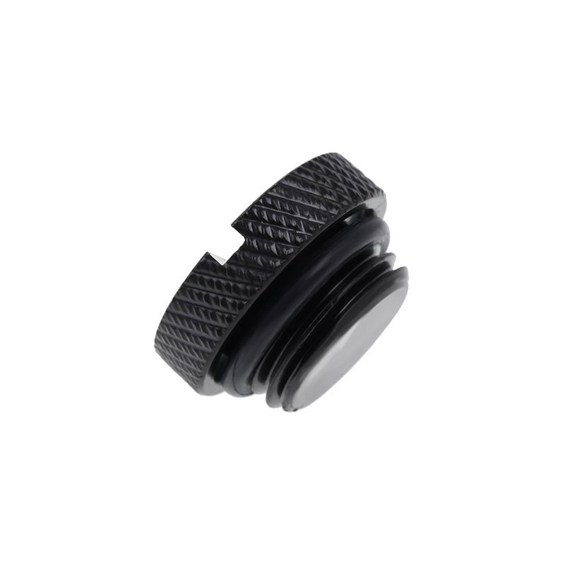 Alphacool Eiszapfen Verschlussschraube G1/4, black -6er Pack