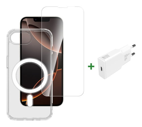 3IN1 PREMIUM STARTER SET - APPLE IPHONE 16E MAGSAFE