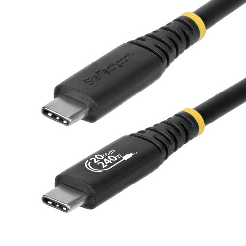 2M USB-C CABLE USB4 20GBPS - CERTIFIED 4K120/DP1.4/240W/20GBP