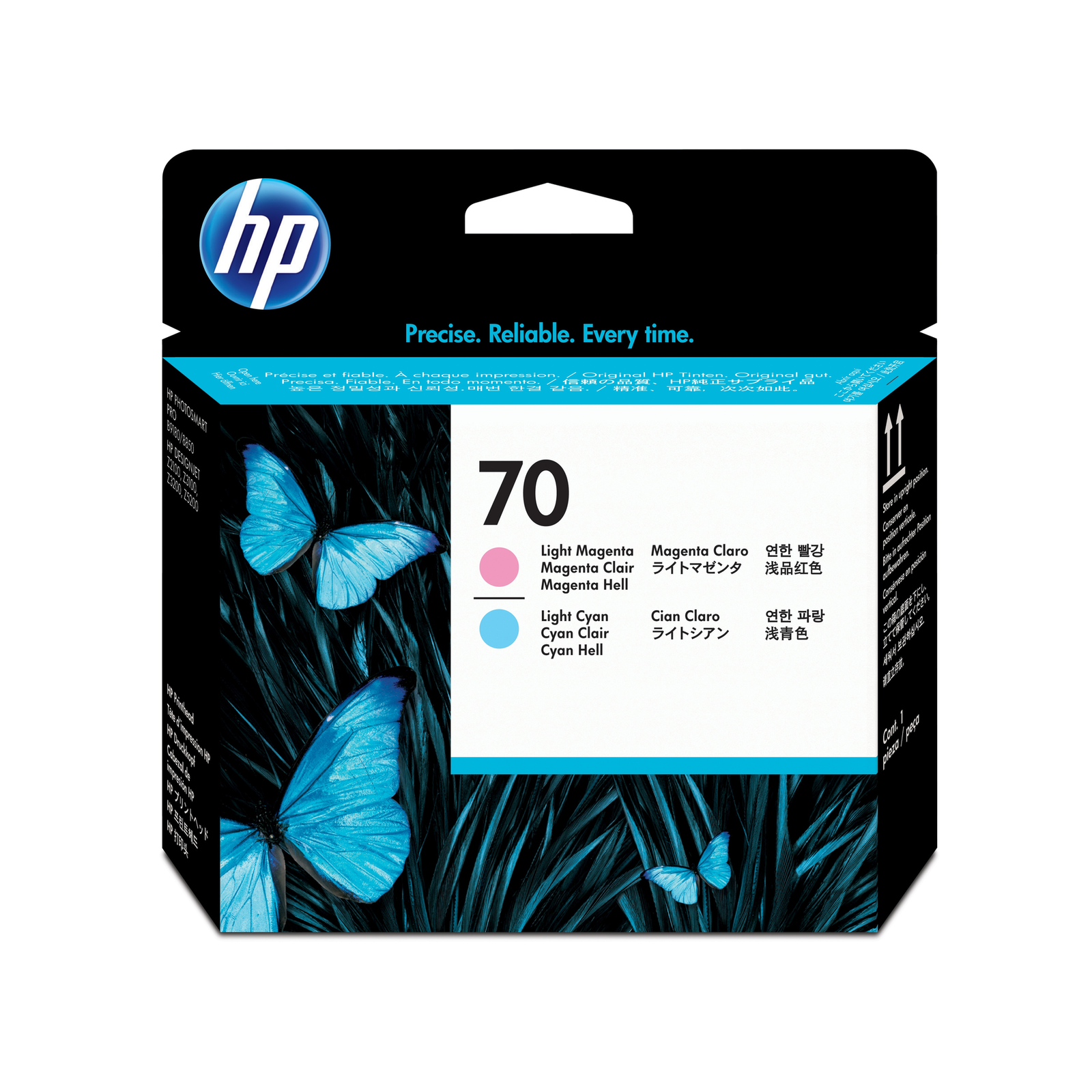 HPI DRUCKKOPF NR 70 light cyan light magenta