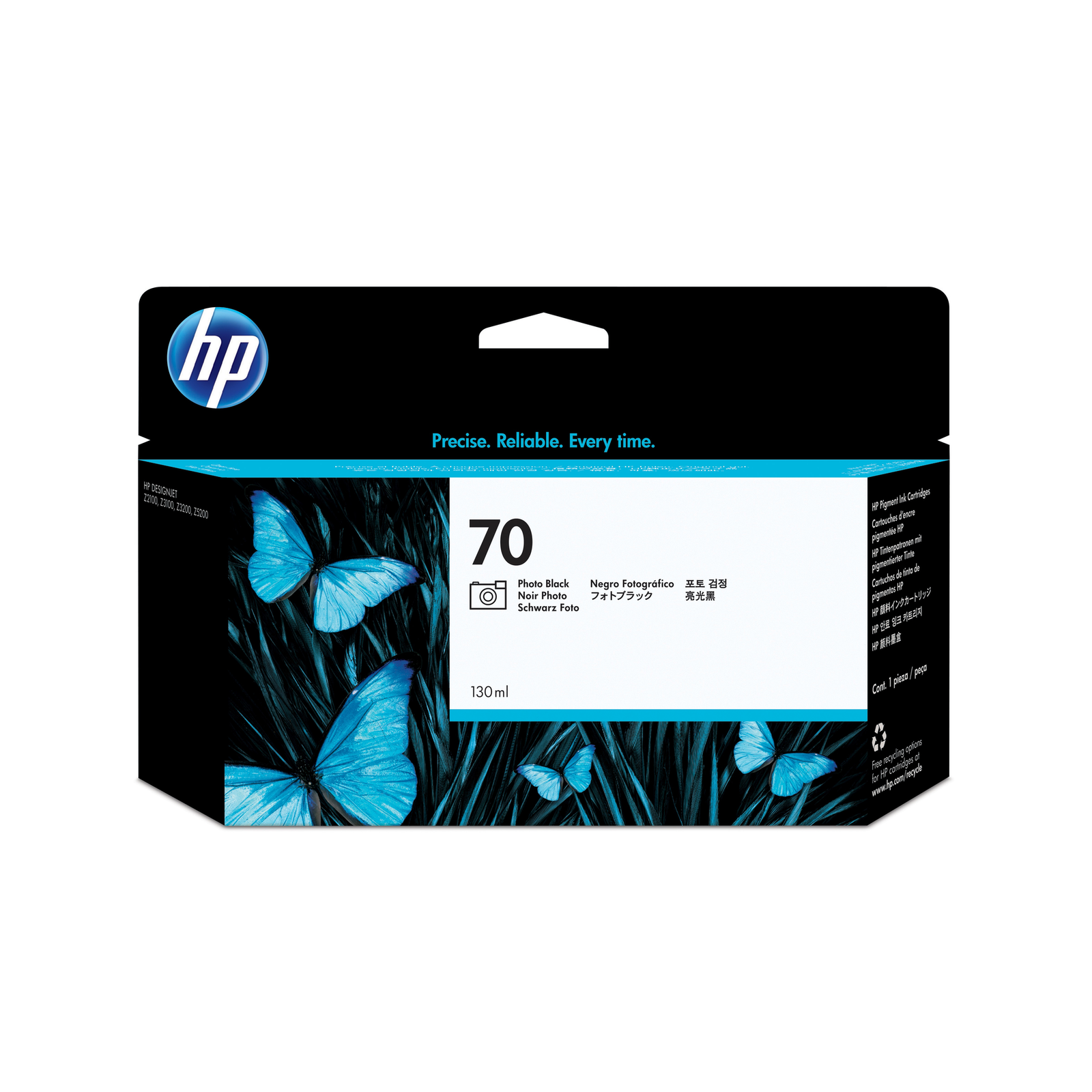 HPI 70 Photo Black DesignJet Printer Cartridge 130 Ml