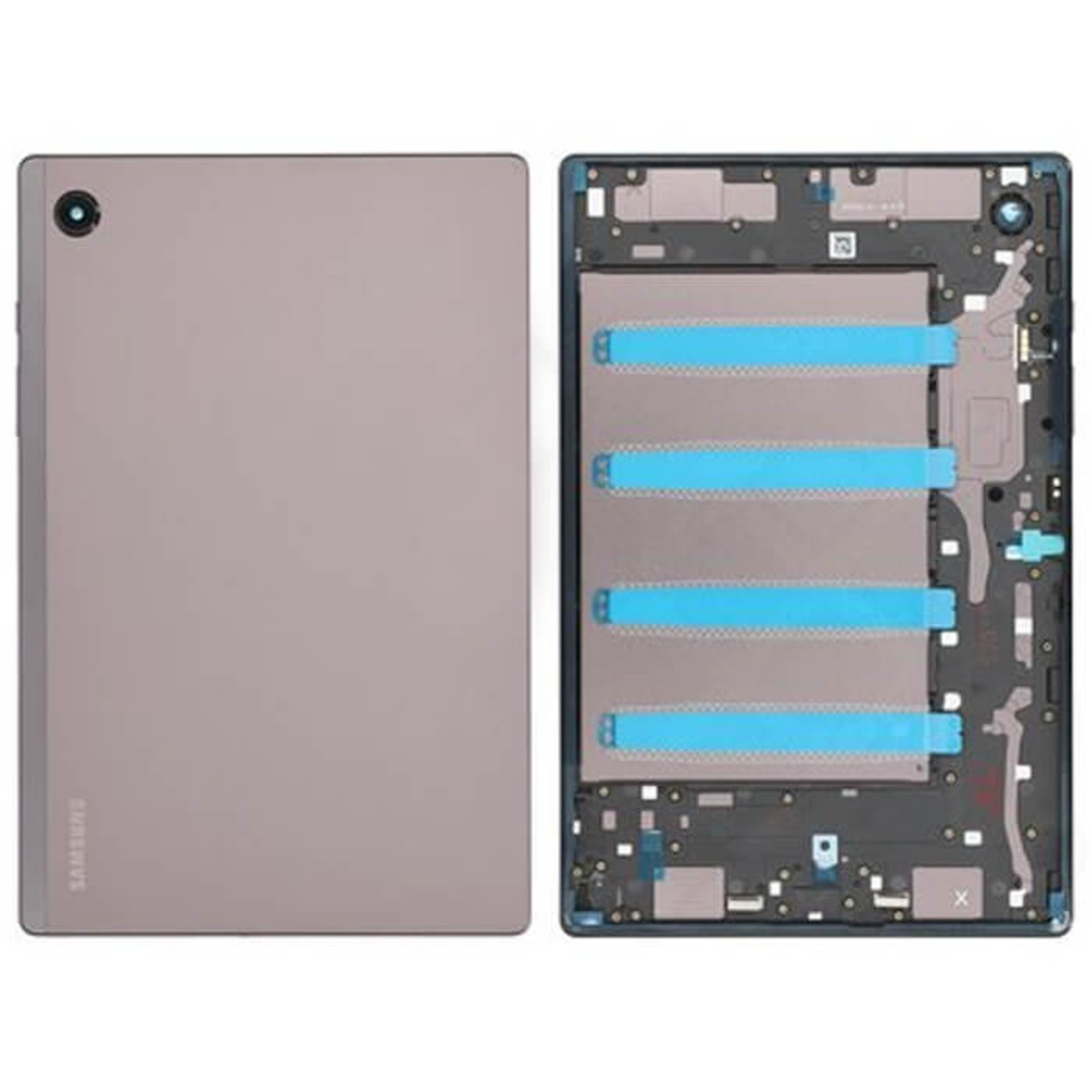 Samsung X200 Tab A8 10.5 Back Cover Grey (predective) Cover