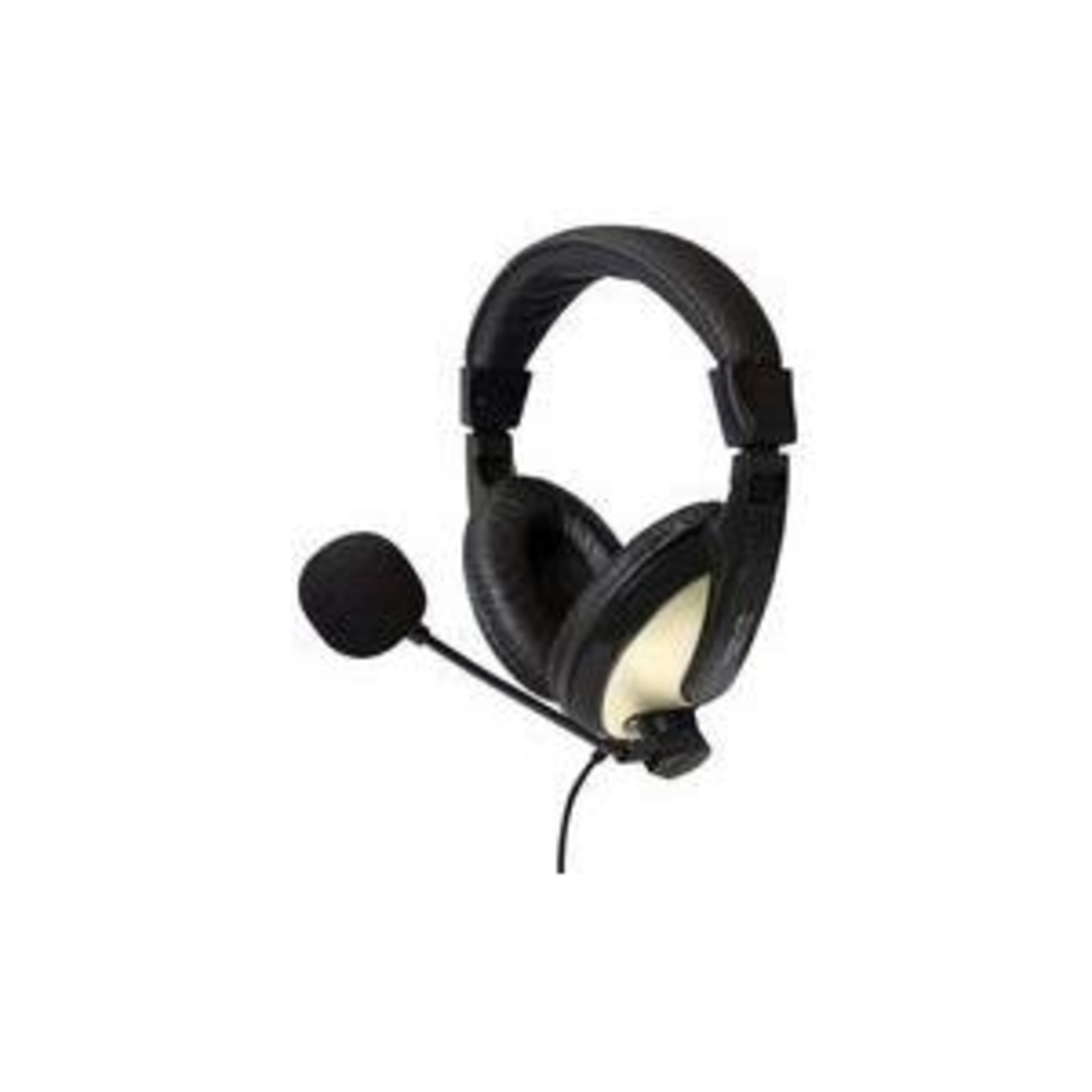 LogiLink HS0011A Call Center Office Binaural Headband Black Wired 3.5 Mm (18) (HS0011A)
