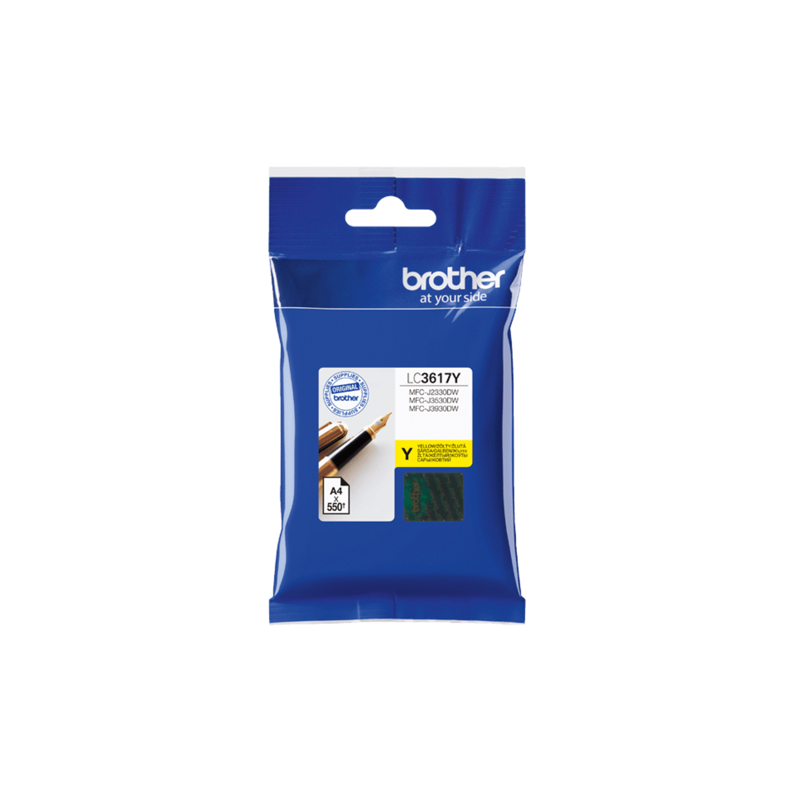 Bredher LC-3617Y Printer Cartridge 1 Pc(s) Original Standard Yield Yellow (LC3617Y)