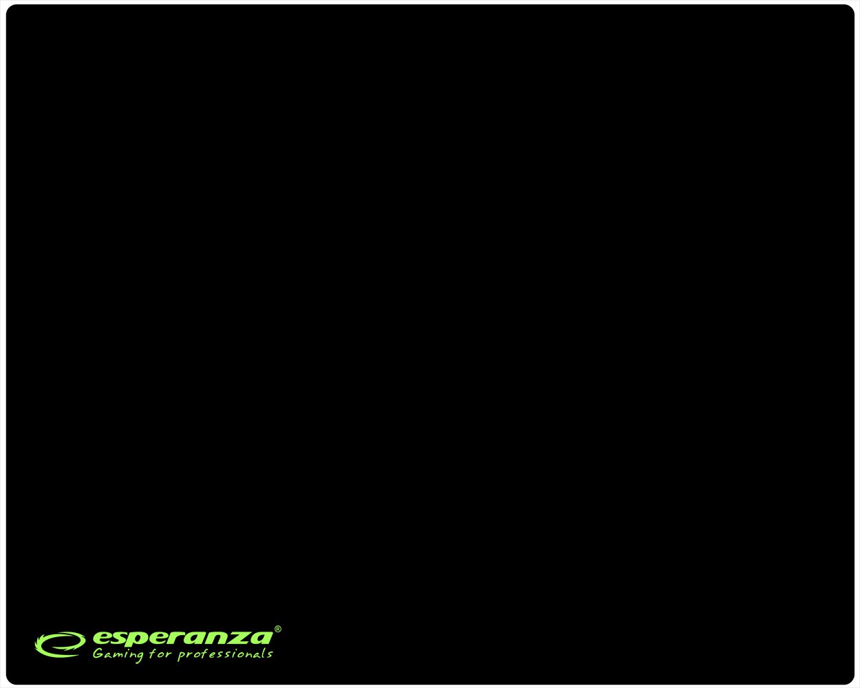 Esperanza EGP101K mouse pad Gaming mouse pad Black