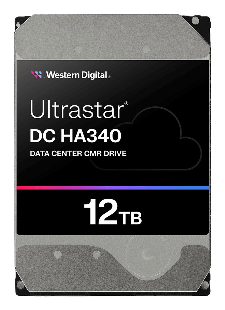 Western Digital Ultrastar DC HA340 internal hard drive 12 TB 7200 RPM 512 MB 3.5 Serial ATA