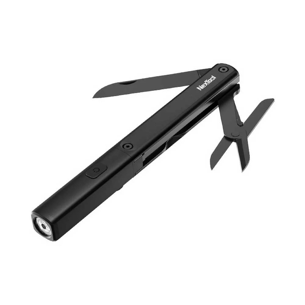 NexTool 3-in-1 NE20026 multifunctional pen torch + knife + scissors