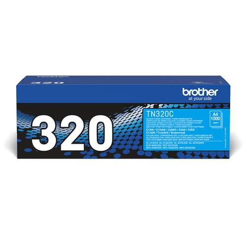 TN-320C TONER CARTRIDGE CYAN - F/ HL-4150CDN 4570CDW -4570CDWT