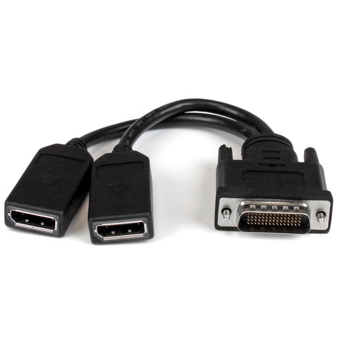 8IN DMS-59 TO DUAL DP CABLE - CABLE ADAPTER - DMS TO 2X DP