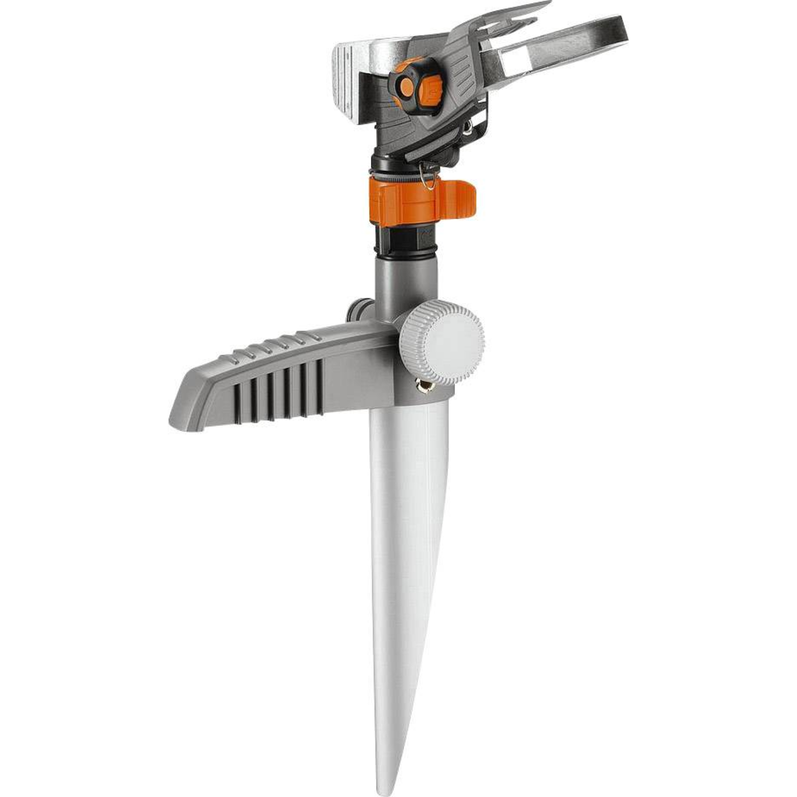 Gardena Premium Impulse Circle And Sector Sprinklers Grey orange