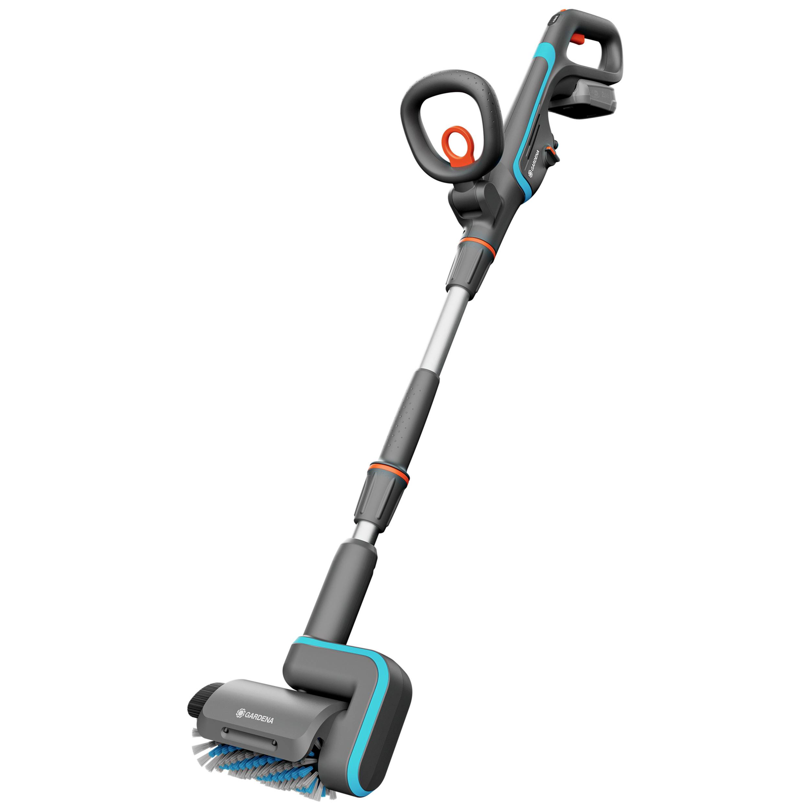 Gardena Cordless Multi Cleaner AquaBrush Patio 18V P4A Grey/turquoise