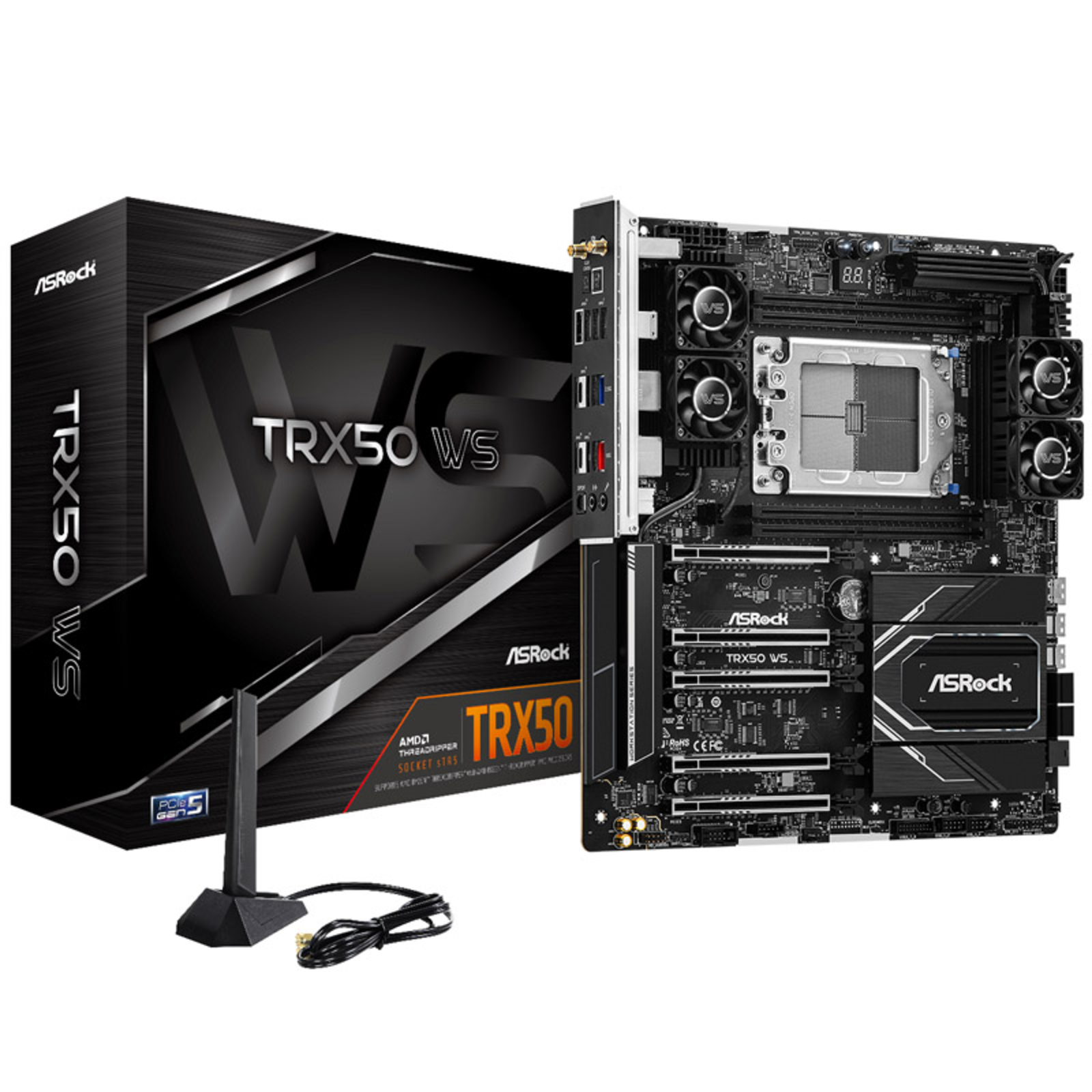 ASRock TRX50 WS TRX50 EATX DDR5