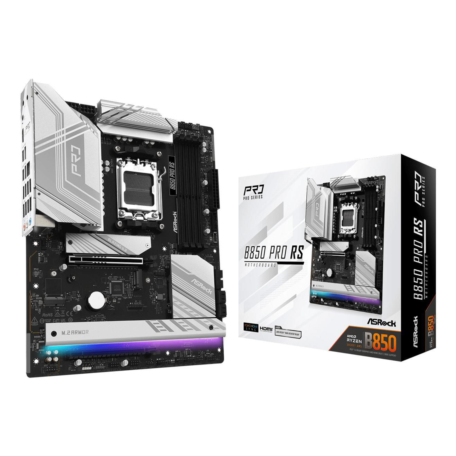 Asrock B850 Pro RS ATX AM5 Socket DDR5