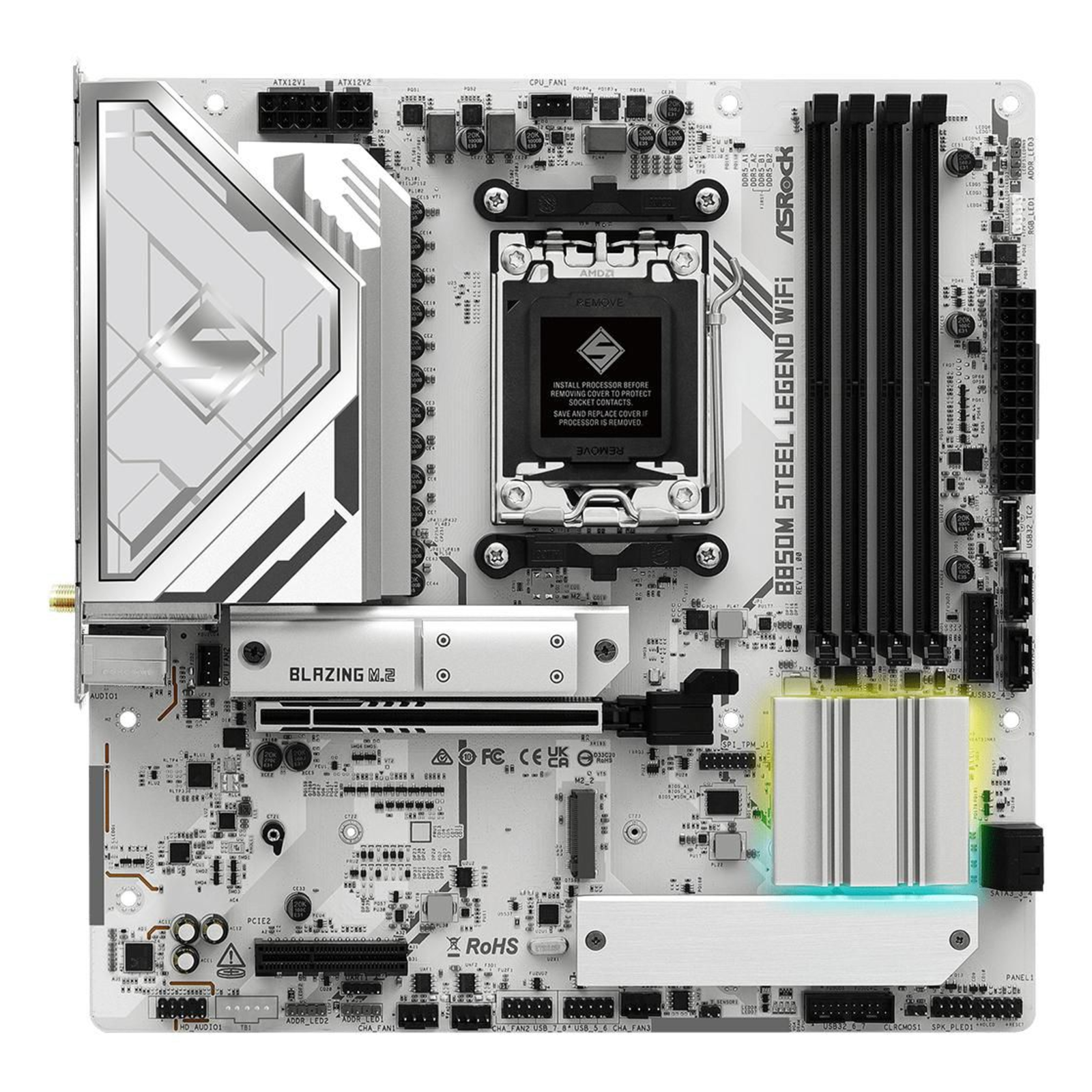 ASRock B850M Steel Legend WiFi Motherboard
