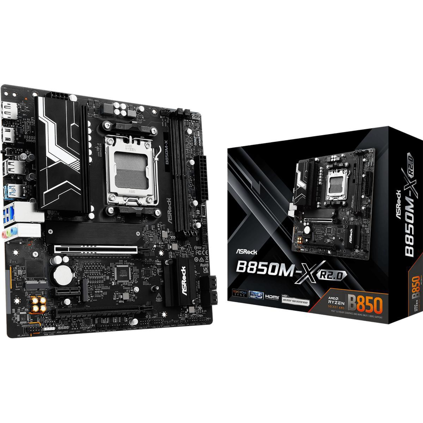 Asrock B850M-X R2.0 Micro-ATX AM5 Socket