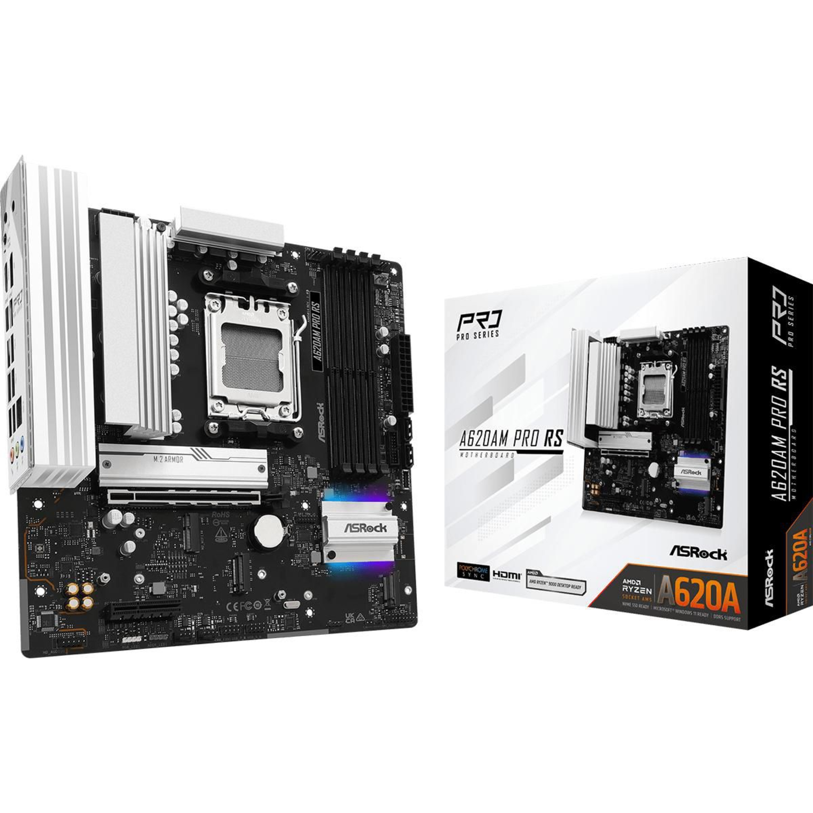 ASRock A620AM PRO RS MATX AM5