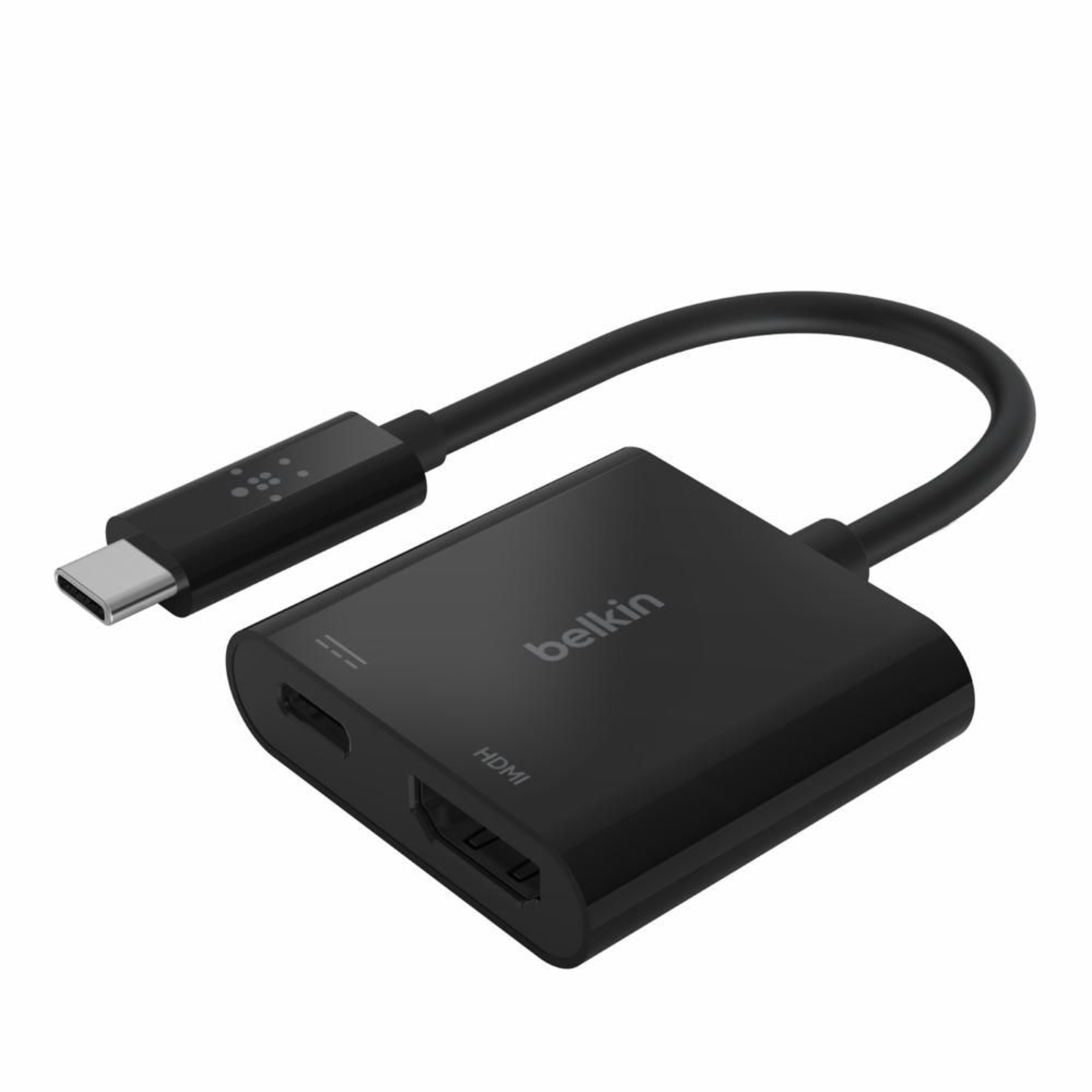 Belkin USB-C to HDMI + Charge Adapter Video Adapter 24 Pin USB-C Male to HDMI USB-C Voltage Only