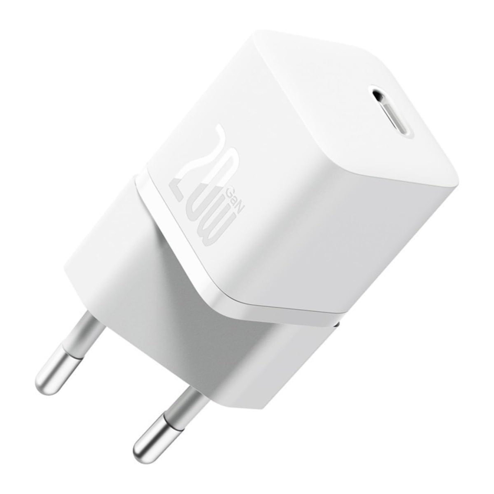 Baseus Gan5 Fast Charger 20W White