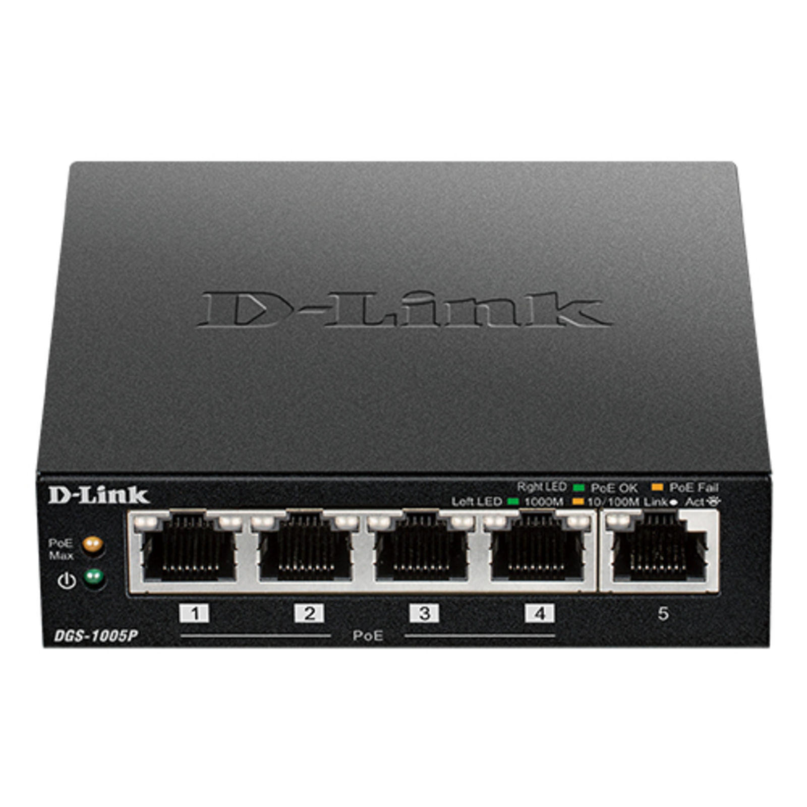 D-Link DGS-1005P Black Switch