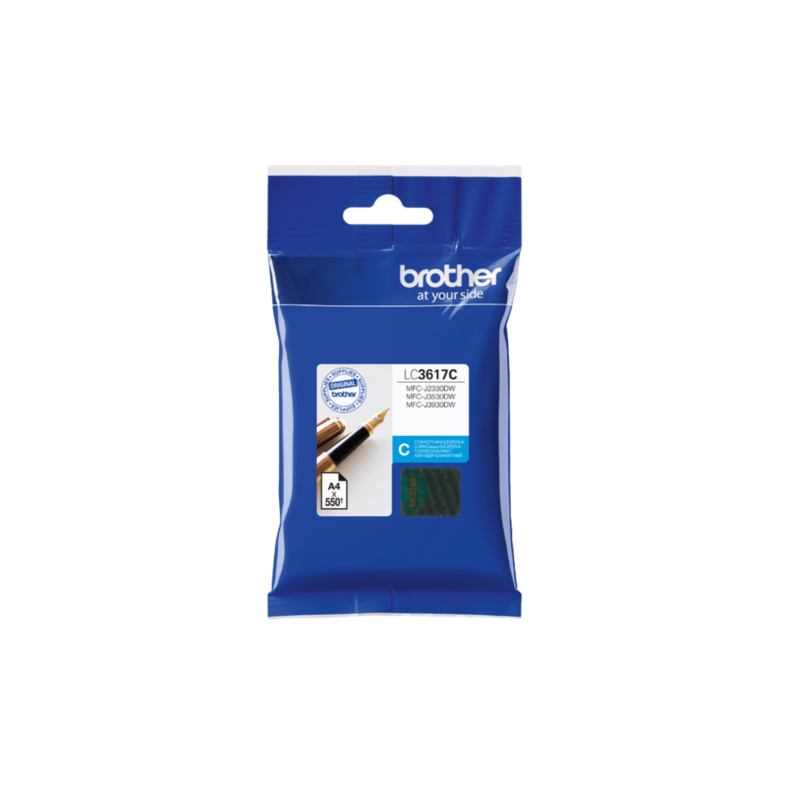 Bredher LC-3617C Printer Cartridge 1 Pc(s) Original Standard Yield cyan (LC3617C)