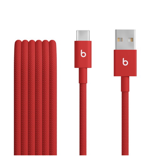 BEATS USB-A TO USB-C - WOVEN CABLE (1.5 M) RAPID RED