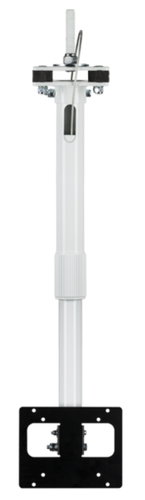 BRACKET TELESCOPING ADJUSTABLE - 18-32IN CEILING MOUNT VESA WHITE