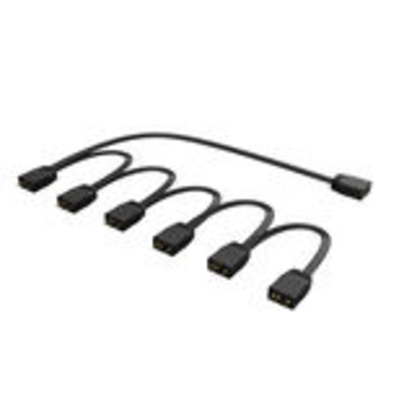 Akasa 1-to-6 ARGB LED Splitter Cable
