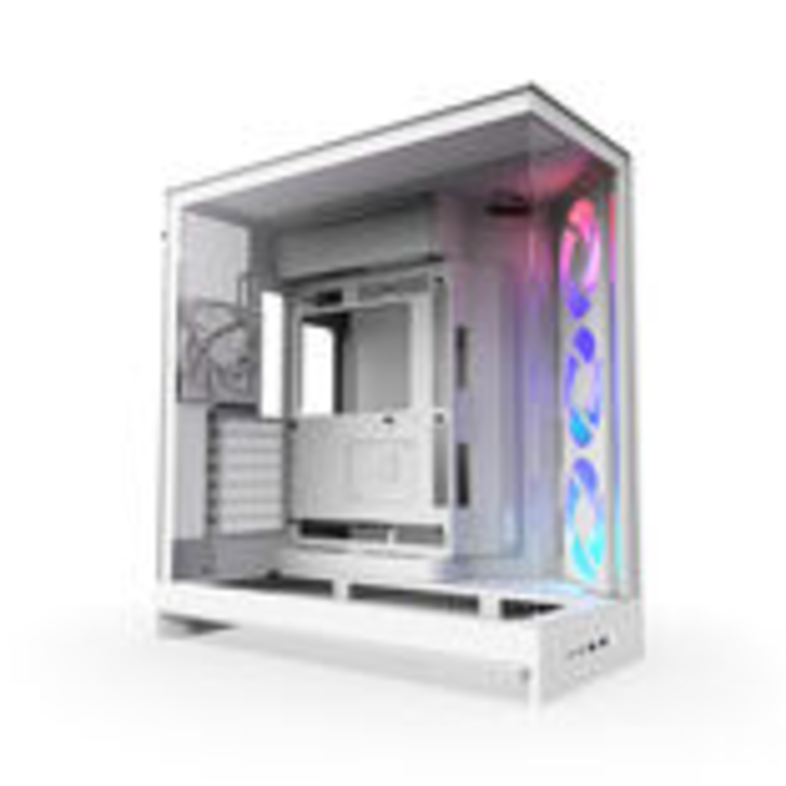 NZXT H9 FLOW RGB (2025) White PC Case