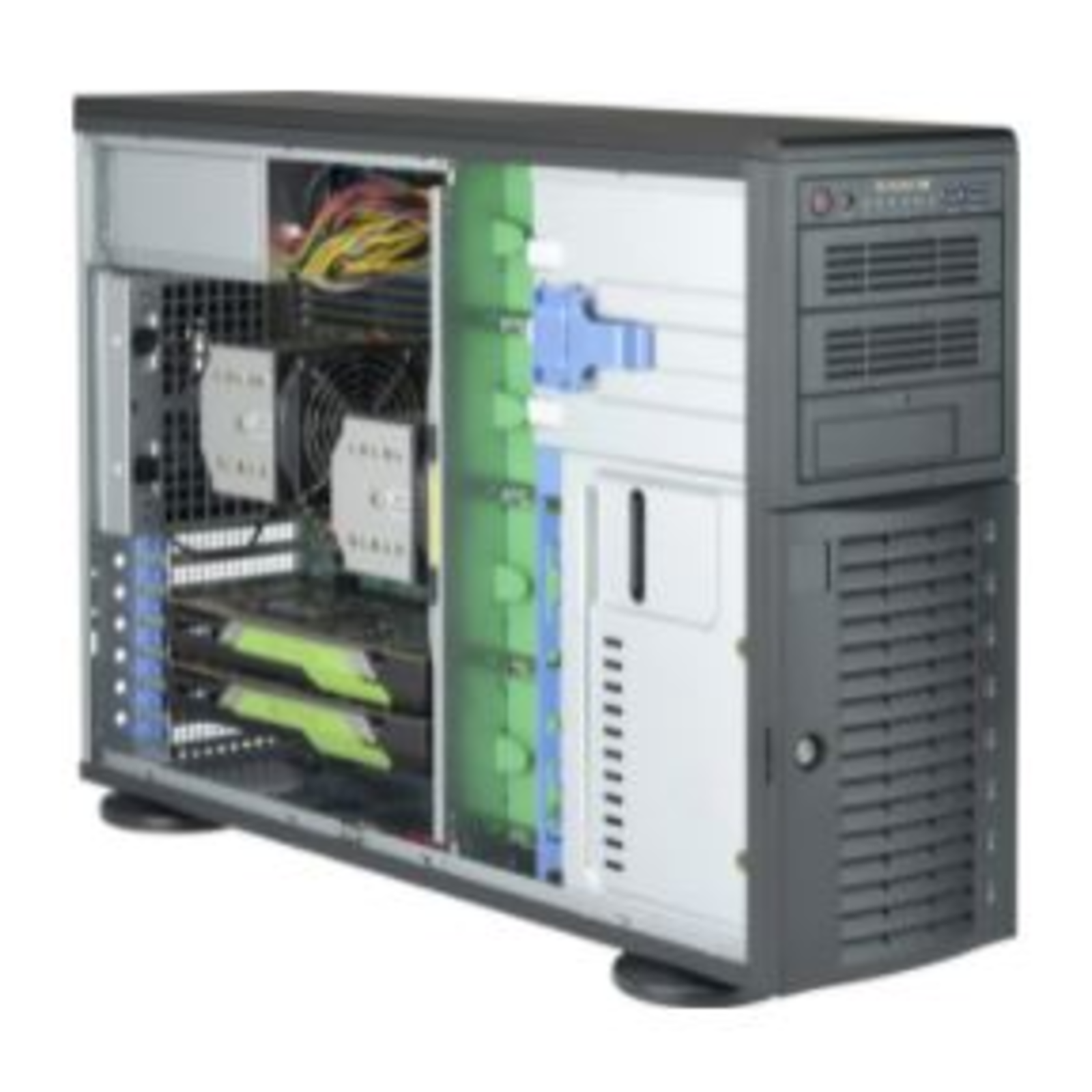 Supermicro S 4HE CSE-743AC-1K26B-SQ