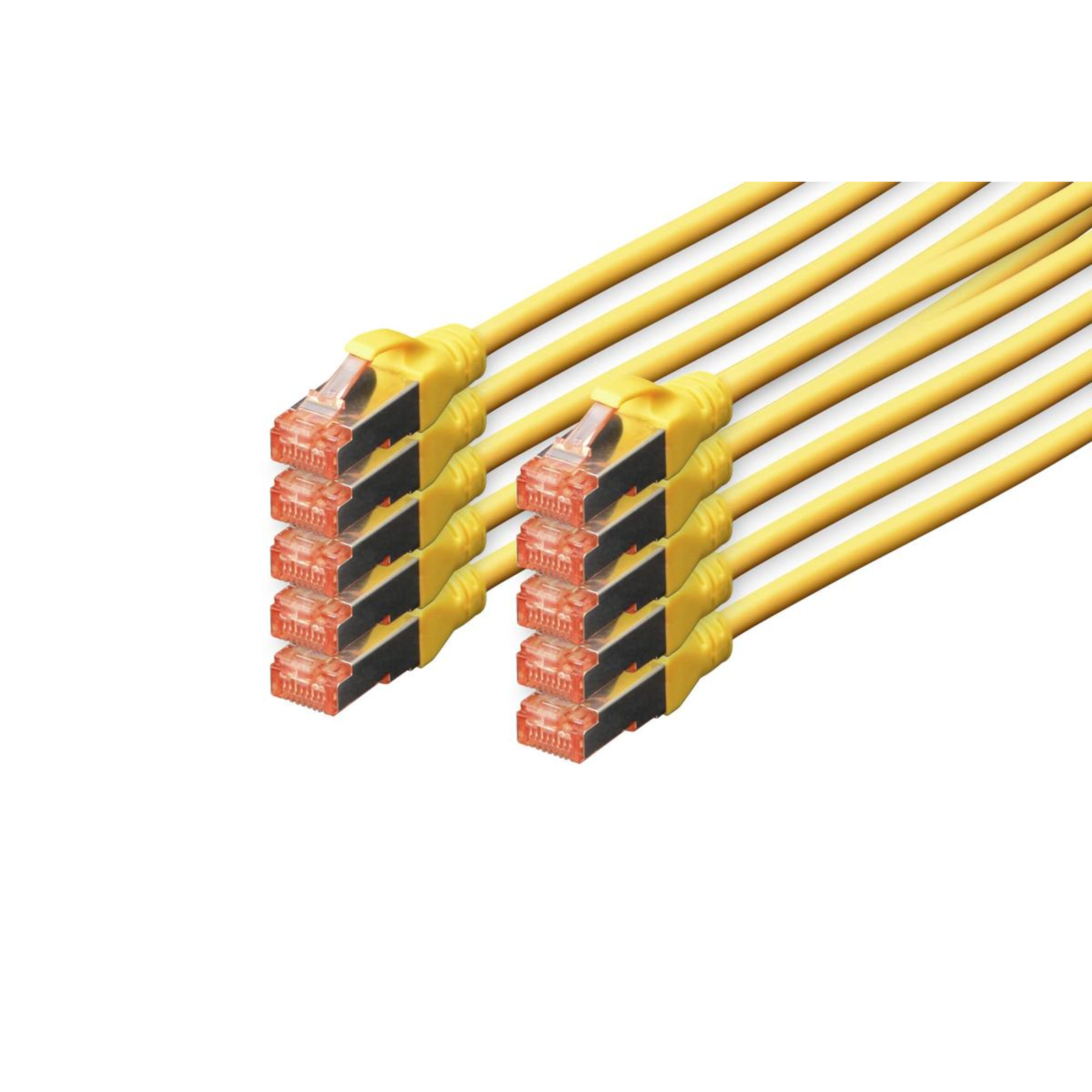 Digitus CAT 6 S-FTP Patch Cable 10 Pieces