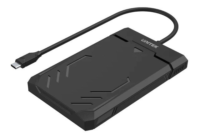 Unitek Y-3036A - DiskGuard Raiden 2.5 USB-C to SATA III 2.5 HDD/SSD Hard Disk Enclosure