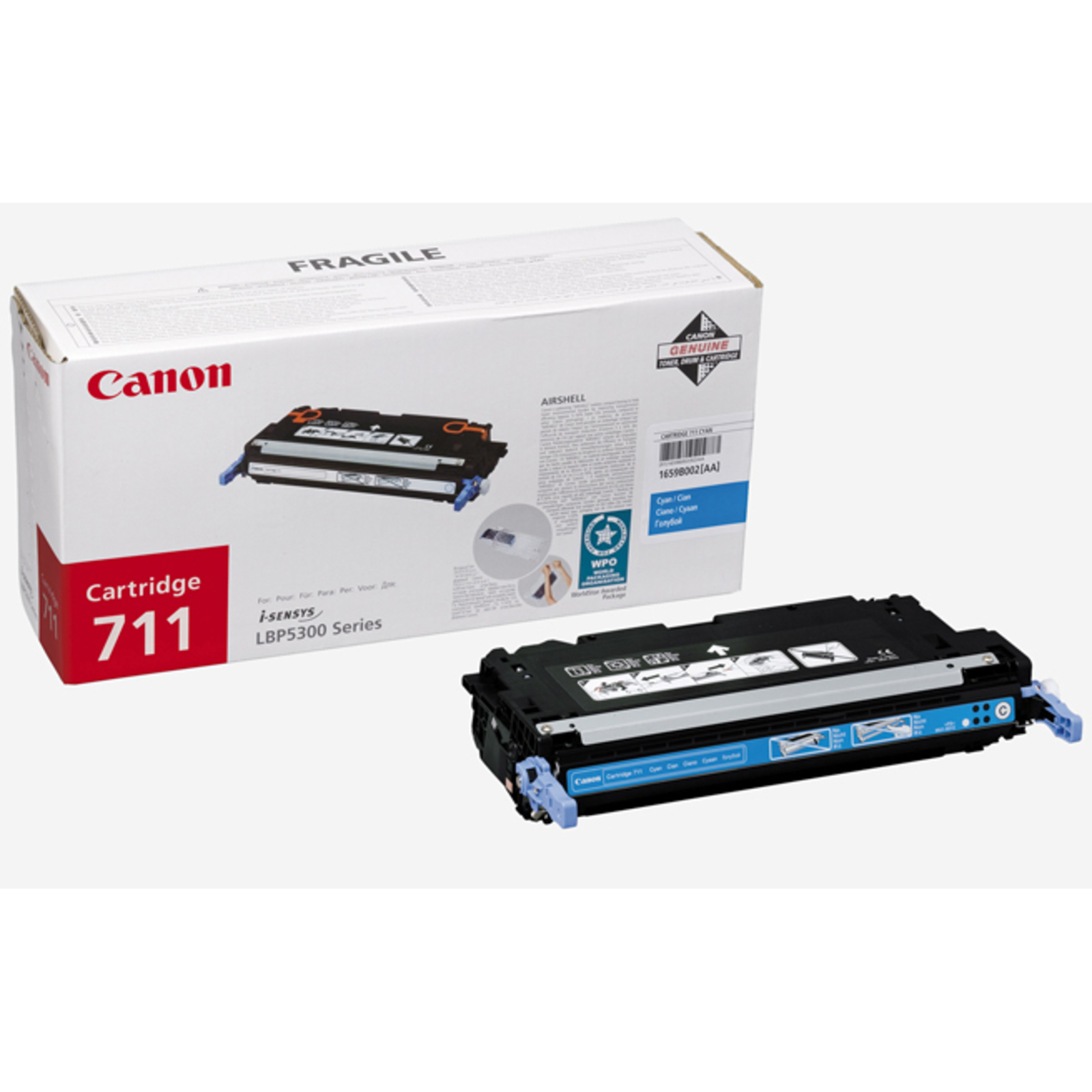 Canon Toner Cartridge Cartridge 711 1659B002 cyan 6,000pages