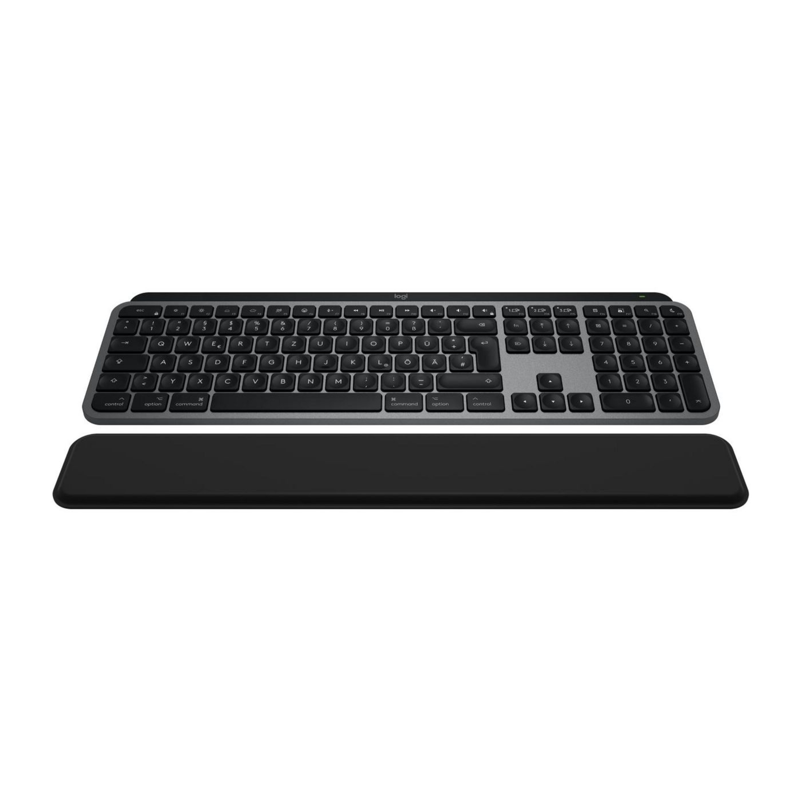 LOGITECH MX KEYS S KEYBOARD QWERTY DE+MS920-012840 MAC Wireless Space Gray