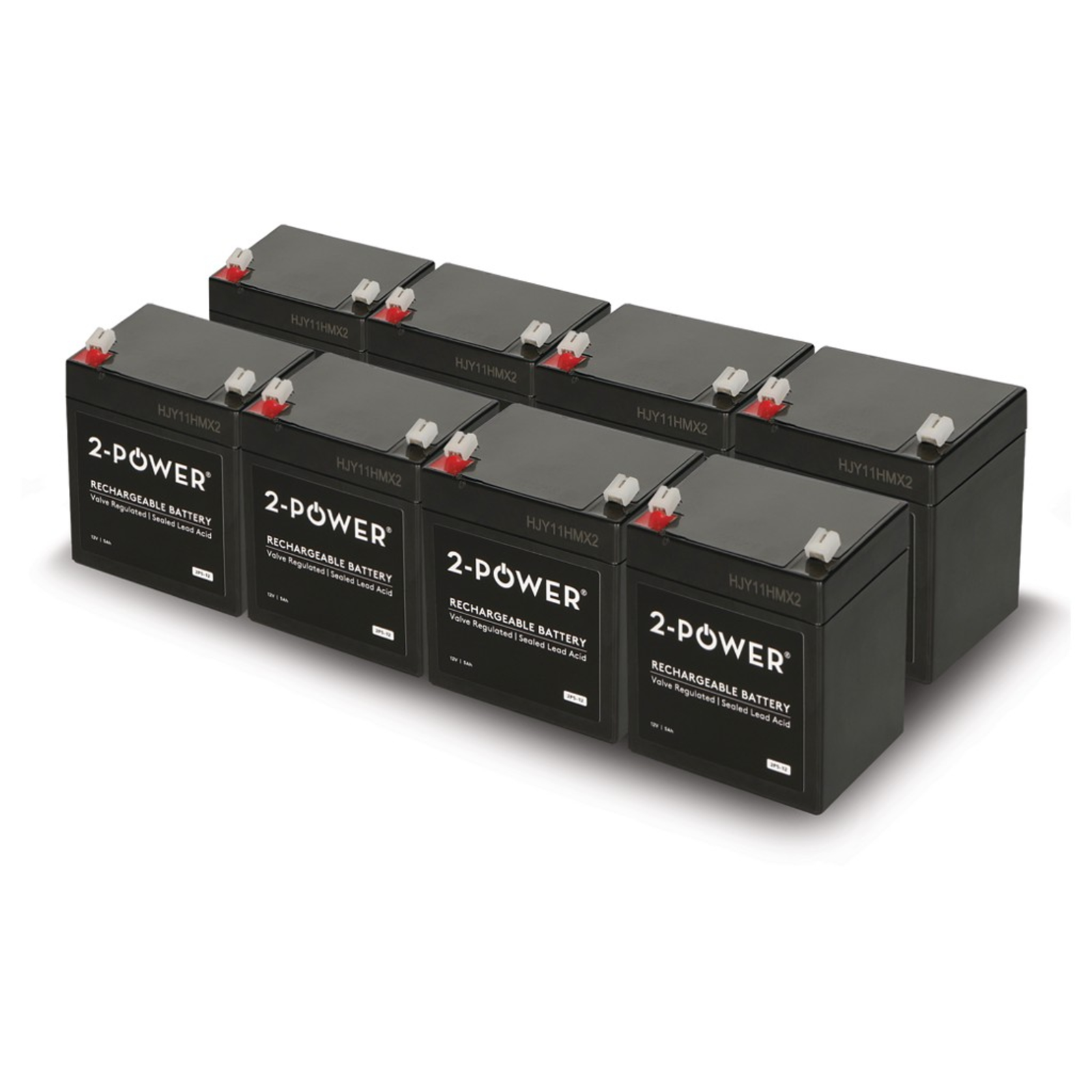 2-POWER Replacement Battery Kit (Cells Only) Replaces RBC43